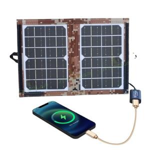 China ROSH usb Portable Solar Panel Camping Mobile Phone Charger 6W supplier