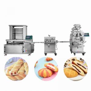 China Commercial Cookie Encrusting Machine Stuffed Cookie Cutter Machine supplier