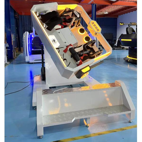 China Virtual Reaity Display Experience the Ultimate 720 Degree Virtual Reality Adventure with 2 Players VR Space Shuttle 360 Simulator and DP VR E3S Glass wholesale