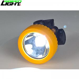 China Cordless LED Rechargeable Mining Cap Lamps IP68 Waterproof For Miners 5000lux supplier