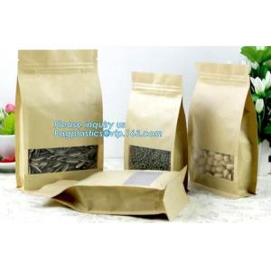 China Custom Printing Recycled Brown Kraft Paper Bags,Custom Printed Factory Glassine Paper Bread Small Brown Bag, bagease supplier