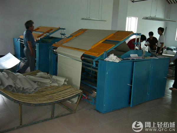 Blue Colour Textile Industry Machines , Fabric Plating Equipment Large Operation