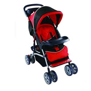 China Luxury Aluminum Baby Buggy Strollers / Baby Trend Stroller Anti Shock Wheels supplier
