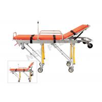 China Foldable Elevator Ambulance Stretcher , Medical Rescue Stretcher Trolley on sale