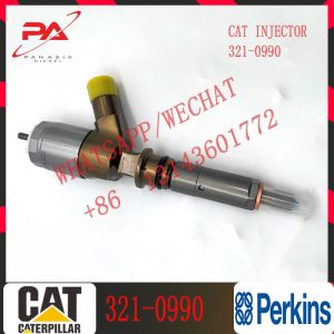 China 幼虫エンジンC6.6のためのディーゼル機関 アセンブリ燃料噴射装置321-0990の2645A743共通の柵の注入器3210990 wholesale