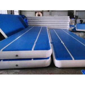 China Customized Inflatable Gymnastics Air Mat With Repair Kits Indoor Entertainment Air Track Mat supplier