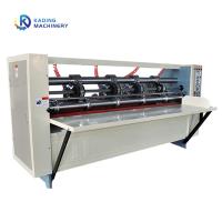 China Manual Feeding Slitting Machine Of Electric Adjustment 4 Slitters 6 Scorers on sale