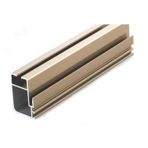 6000 Series Customized Anodized Aluminium Window Profile / Aluminum Glass Wall Profile