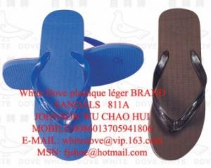 original white dove slipper 811a pvc+pe plastic light sandals carton ...