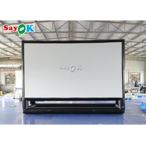 China Inflatable Theater Screen Commercial Inflatable Movie Screen For Home , Public Venues , Museums supplier