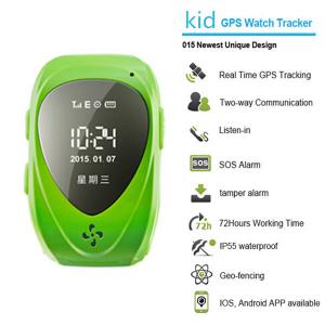 China 015 go everywhere smart wrist watch gps personal tracker for kids/old people with sos call supplier