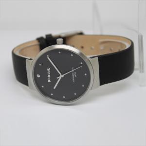 Ladies  Fashion Watches,OEM High Quality Stainless steel watch with Genuine Leather strap Quartz watch