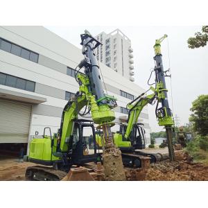 Excavator Hydraulic Rock Mounted Drill Attachment For Narrow Space Construction