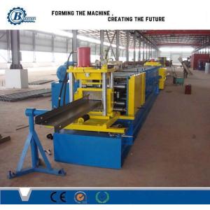 Automatic Hole Punching Sheet Metal z Purlin Forming Machine For Roof Panel