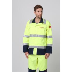 China Mine Anti Static Workwear 330gsm Fire Retardant Safety Clothing supplier