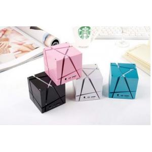 Q1 Magic Cube Square Portable Stereo Wireless Subwoofer Bluetooth music speaker for iphone
