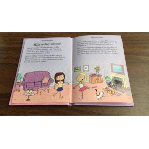 Children English Education Hardbound Book Printing With Gold Foil For Story Books