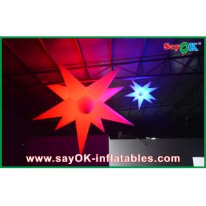 Customized Popular Inflatable Lighting Decoration Inflatable Stars Lighted For Club Bar
