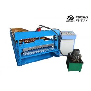China Corrugated Iron Sheet Making Machine , Roof Tile Making Machine For Roofing supplier