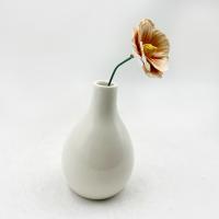 China Custom Modern Table Ornament Ceramic Flower container Handmade Glaze And Matte Pottery Bud Vase For Home Decor on sale