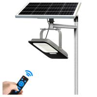 China Aluminum Housing 100W Solar Led Road Lights Outdoor IP65 Waterproof Remote Control on sale