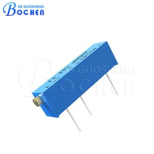 China 3006 Multi Turn Rectangular Cermet Trimmer Precision Potentiometer 10ohm~10mohm wholesale