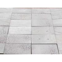 China Modern Natural Grey Volcanic Rock Tiles Outdoor Paving Tiles Stain Resistance on sale
