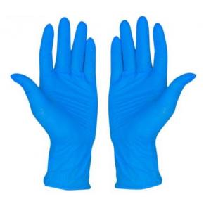 China Thickening Disposable Nitrile Glove Friction Resistance XL Nitrile Exam Gloves Latex Free supplier
