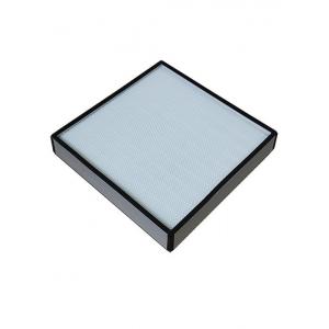 China Aluminum Alloy Frame Cleanroom Hepa Filter 0.3 Micron Air Purification Ends supplier