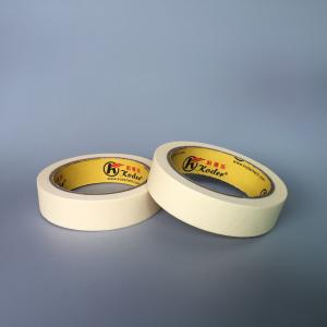 China Auto Grade Crepe Paper Masking Tape High Adhesion For Car Painting supplier