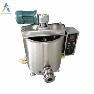 China Cocoa Butter Melting Tank 500kg H Tempering Chocolate Enrobing Line supplier