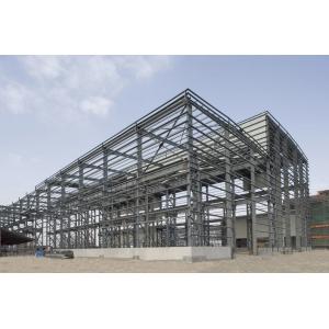China Prefab Industrial Steel Buildings With PKPM , 3D3S , X-steel Engineering Software supplier