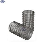 China Crowns supply HOT stainless wedge wire filter mesh johnson water well SS screen filter tube on sale