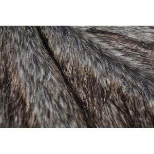 China 150 To 180cm Long Hair Fur Fabric Jacquard Faux Mink supplier