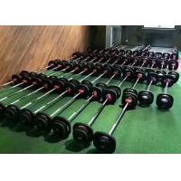 China Fitness Barbell Plate Set Crocodile Mouth Body Workout Bar Weightlifting Technique Bar on sale