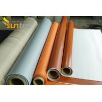 China China Manufacturer Thermal Insulation Silicone Coated Fiberglass Cloth welding blanket on sale