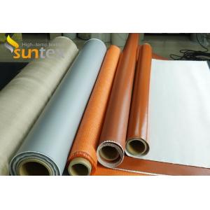 China China Manufacturer Thermal Insulation Silicone Coated Fiberglass Cloth welding blanket supplier