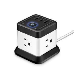 China Customized Support Universal Travel Adapter Charger Plug Power Strip with Extension Cord supplier