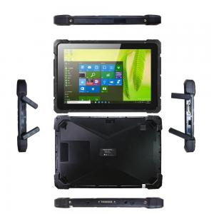 10.1 inch N4120 Windows 10 Industrial Rugged Tablets PC with RS232 COM Touch Screen Fingerprint