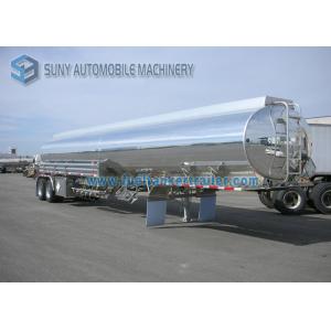 China High Capacity DOT Ellipse Two Axle Oil Tank Trailer 35000L Without Painting supplier