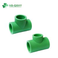 China Pn20 Plastic Fittings 3 Way Reducing Equal Tee with Wall Thickness 20mm to 110mm on sale
