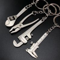 China Portable Personalized Metal Keychain Mini Vernier Caliper Measuring Gauging Tools on sale
