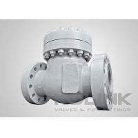 China High Pressure Check Valve Swing Flapper for Horizontal Flow 600 - 2500 LB on sale
