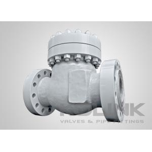 China High Pressure Check Valve Swing Flapper for Horizontal Flow 600 - 2500 LB supplier