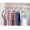 China Pants Household Drying Wardrobe Racks Coloured Plastic Coat Hangers wholesale
