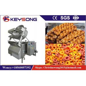 Automatic Batch Fryer Machine 2.2kw  , Electric Fried Dough Machine Capacity 350kg / H
