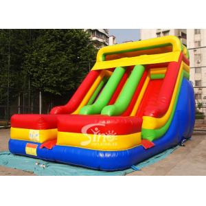 China Kids Inflatable Slide Commercial Grade Outdoor Inflatable Bouncers supplier