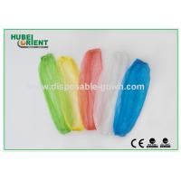 16''/18'' Colorful Plastic Disposable Arm Sleeves For Hospital And Home Use