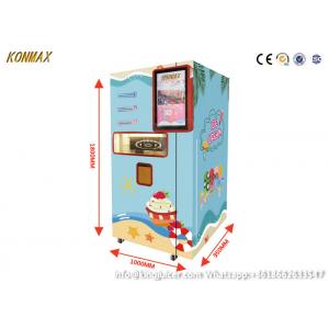 China 24H 1.5kw Soft Ice Cream Vending Machine LCD Touch Screen wholesale