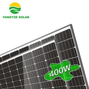 400W 9BB Mono Facial Solar Panel Perc Half Cell